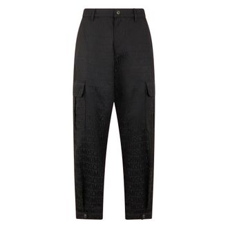 Moschino Elegant black trousers with high waist - male - Moschino - Slim-fit Trousers - Black - M - Trousers