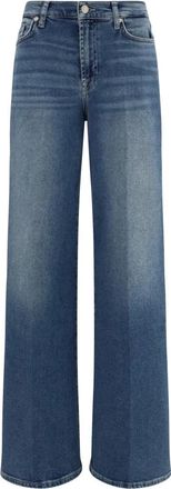 7 For All Mankind Lotta Wide Jeans - Dames - Jeans - Blauw - Maat: W30 Denim