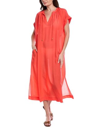 Tommy Bahama Capri Coast Linen-Blend Caftan