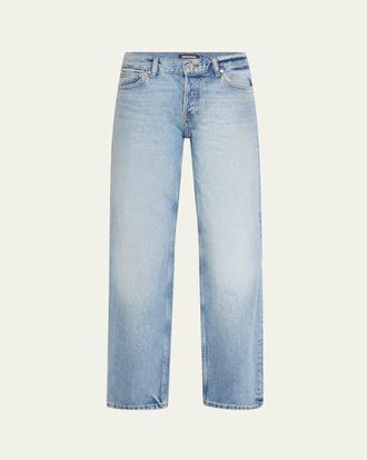 EB Denim Low-Rise Baggy Jeans