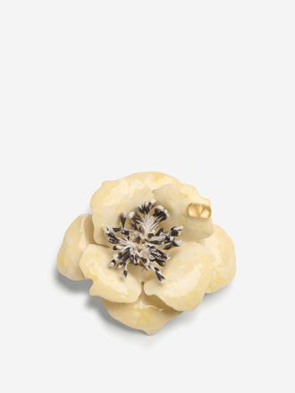 Valentino Garavani Fleur Lumineuse Tie Clip