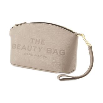 Marc Jacobs The Beauty Bag - Dames - Toilettassen - Beige - ONE Size - Leer - Tassen