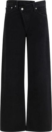 A Gold E Arc Criss Cross Jean - Dames - Loose Fit Jeans - Zwart - W30 - Katoen - Jeans