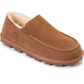 Dearfoams Fireside Shepparton Water Repellent Loafer in Chestnut at Nordstrom, Size 12