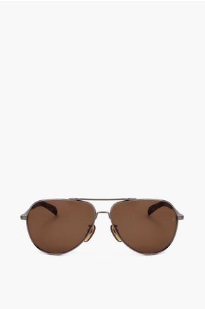 David Beckham Aviator Sunglasses with Metal Frame size Unica