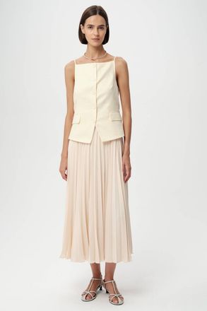 Exquise Angeletta Maxi Dress In Butter