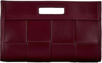Gigi New York REMY CLUTCH in Bordeaux at Nordstrom