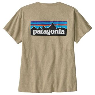Patagonia P-6 Logo Responsibili-Tee T-Shirt f&uuml;r Damen | beige