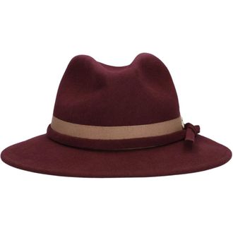 Liu Jo Feltro Hoed - Dames - Hoeden - Rood - ONE Size - Wol - Accessoires