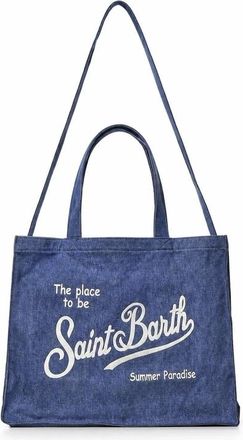 MC2 Saint Barth Mujer, Bolsos, Azul, Talla: ONE Size