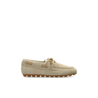 Hogan Sailor Shoes, female, Beige, Size: 9 1/2 US H693 Barca