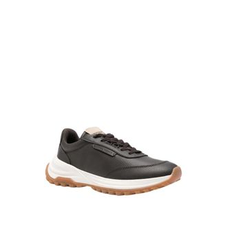 Emporio Armani Capsule Sneakers - Heren - Sneakers - Bruin - 41 EU - Leer - Schoenen