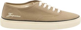 Jacquemus The F&eacute;f&eacute; Sneakers - Heren - Sneakers - Groen - 45 EU - Katoen - Schoenen