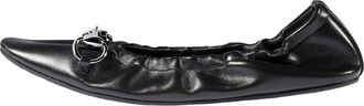 Gucci (WMNS) Gucci Prima Ballet Flat Black 875322-AAF3Q-1000
