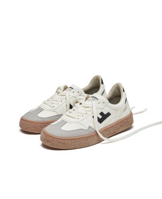 FlamingosLife Sneaker FLAMINGOS LIFE BURELA BOLD, Damen, Gr. 36, schwarz-weiss (wei&szlig; schwarz), Textil, Schuhe Sneaker