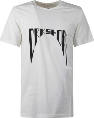 Rick Owens White Printed T-shirt