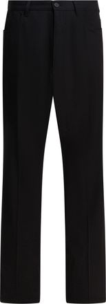 Balenciaga Mens Wool Tailored Pants - Black - Size EU 50 (Mens)