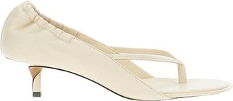 Jacquemus White Nu-Pieds B Thong Sandals