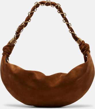 Saint Laurent Amalia Small suede shoulder bag