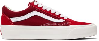 ◆VANS◆ Vans Premium Old School LX Suede Red Red VN000D569I Premium Old Skool Suede Shoe in Red | Vans