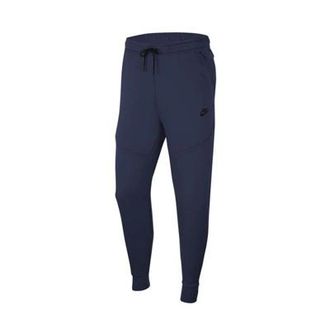 Nike Tech Fleece Trainingsbroek Senior Navy Nike, Blauw, Heren