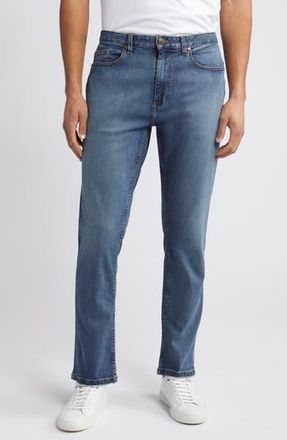 Johnston & Murphy Straight Leg Jeans in Light Wash at Nordstrom Rack, Size 36