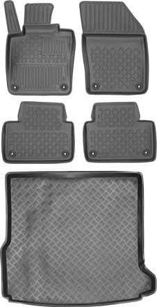 OEM Juego De Alfombrillas Para Coche Y Maletero Para Volvo V60 Ii Kombi (a Partir De 2018)
