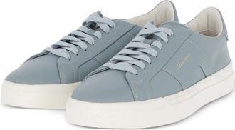 Santoni DBS lace-up sneakers - Blue