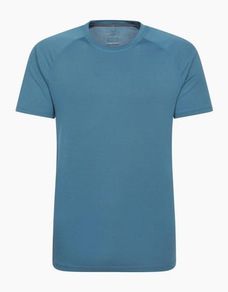 Mountain Warehouse Mens Mountain Warehouse Mens Quick Dry T-Shirt - Blue - Size: 40