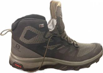 Salomon Mens Outline Mid Gtx Boot In Black/beluga