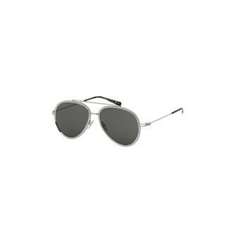 Gucci Zonnebrillen - Heren - Zonnebrillen - Grijs - 56 MM - Accessoires