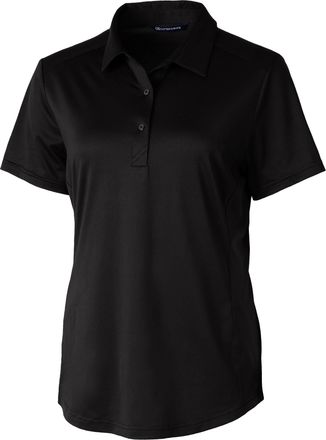 Cutter & Buck Prospect Textured Stretch Womens Short Sleeve Polo Shirt