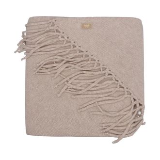 Max Mara Accessoires, Dames, Beige, ONE Size, Wol, Tornado Shawl
