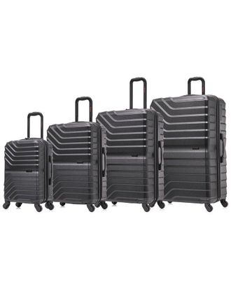 InUSA Inusa Aurum Lightweight Expandable Hardside Spinner 4Pc Luggage Set