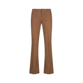 Alexander McQueen Bruine Chino Broek Zand - Heren - Wijde Broeken - Bruin - L - Broeken