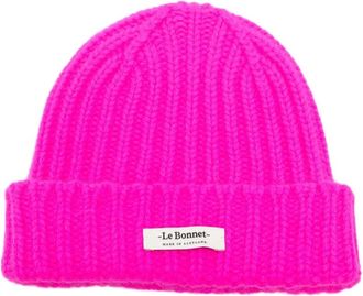 Le Bonnet Heren, Accessoires, Roze, Maat: ONE Size Wol