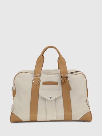 Brunello Cucinelli Borsone da viaggio Street Brunello Cucinelli in pelle a grana