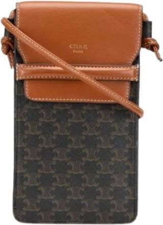 Celine Pre-owned Cross Body Bags, female, Multicolor, Size: ONE SIZE Pre-owned Vintage Cross Body Bag