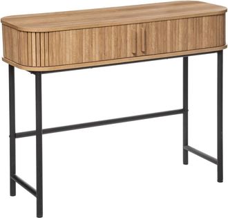 Atmosphera Atmosphera - Consola De 2 Puertas Colva - Natural Cr&eacute;ateur DInt&eacute;rieur