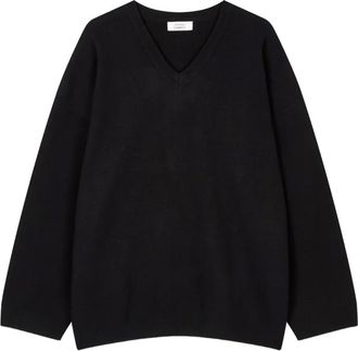 TOMBOY Maglione con scollo a V - Nero