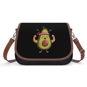 Generic Funny Avocado Fashion Womens Crossbody Bags Novelty Handbag Shoulder Bag Purse