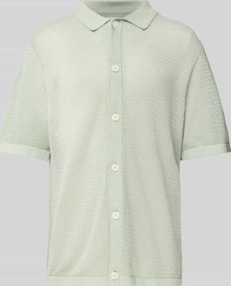Jack & Jones Freizeithemd mit Knopfleiste Modell AARTO in Lind, Größe XXL