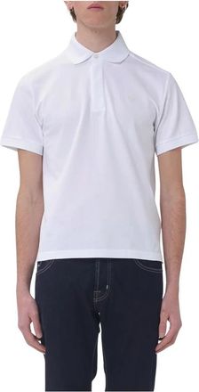 Jacob Cohen M4565 Polo - Heren - Polos - Wit - M - Katoen - Tops
