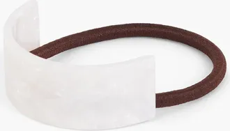 Talbots White Marble Hair Tie - 001 Talbots