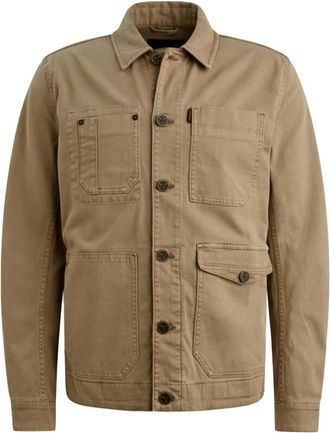 PME Legend Heren, Jassen, Bruin, Maat: M Denim