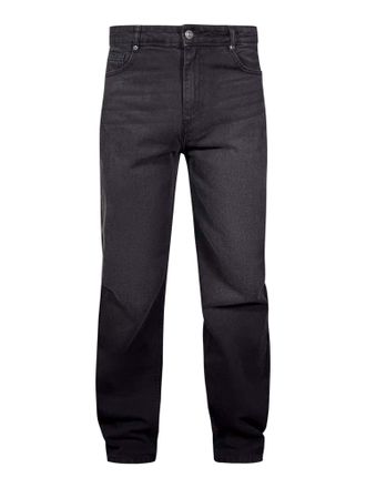 Siksilk Straight-Jeans SIKSILK Siksilk Jeans Straight Fit Jeans, Herren, Gr. 28, N-Gr, schwarz, Obermaterial: 100% Baumwolle CO., Jeans Straight-Jeans