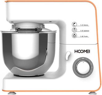 Trade Shop Trade Shop - Impastatrice Professionale Robot Cucina 5,2 Lt 1200w Planetaria Hoomei Hm-6890