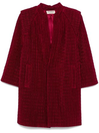 A.N.G.E.L.O. Vintage Cult 1980s jas met textuur - Rood