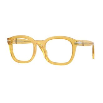 Persol Glasses, unisex, Yellow, 52 MM, Optical Frame