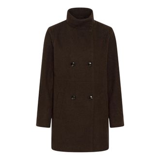 Kaffe KAanne Coat - - Coats - Donna - Marrone - XL